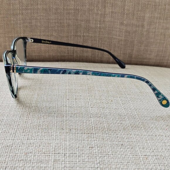 Lilly Pulitzer Women Glasses Frame DELFINA Black 51[]16 135 Eye Wear Eyeglasses - Picture 8 of 10